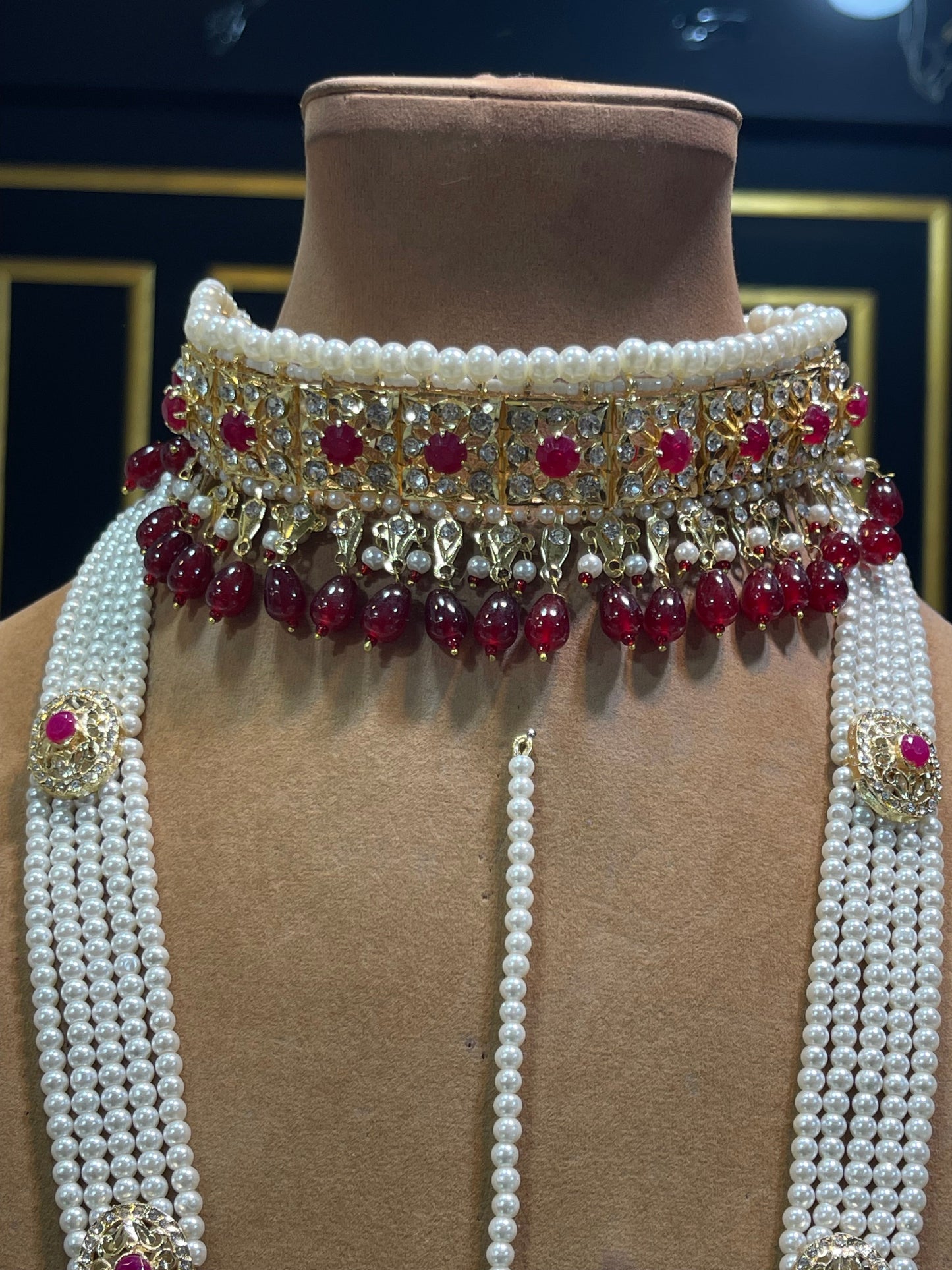 Bridal Hyderabadi Designer Wear Jewellery Set