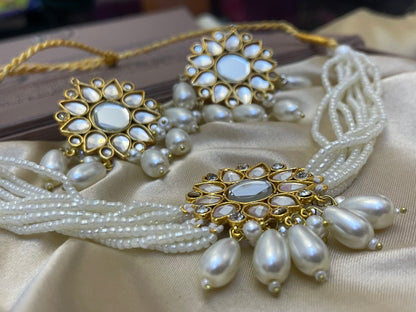 Kundan Jaipuri Choker Set