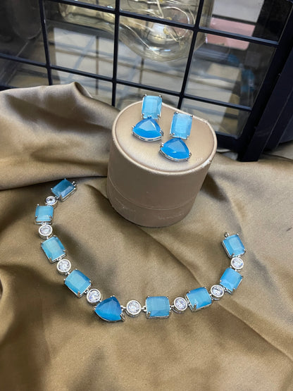 Zircon Ad Pure Necklace Set
