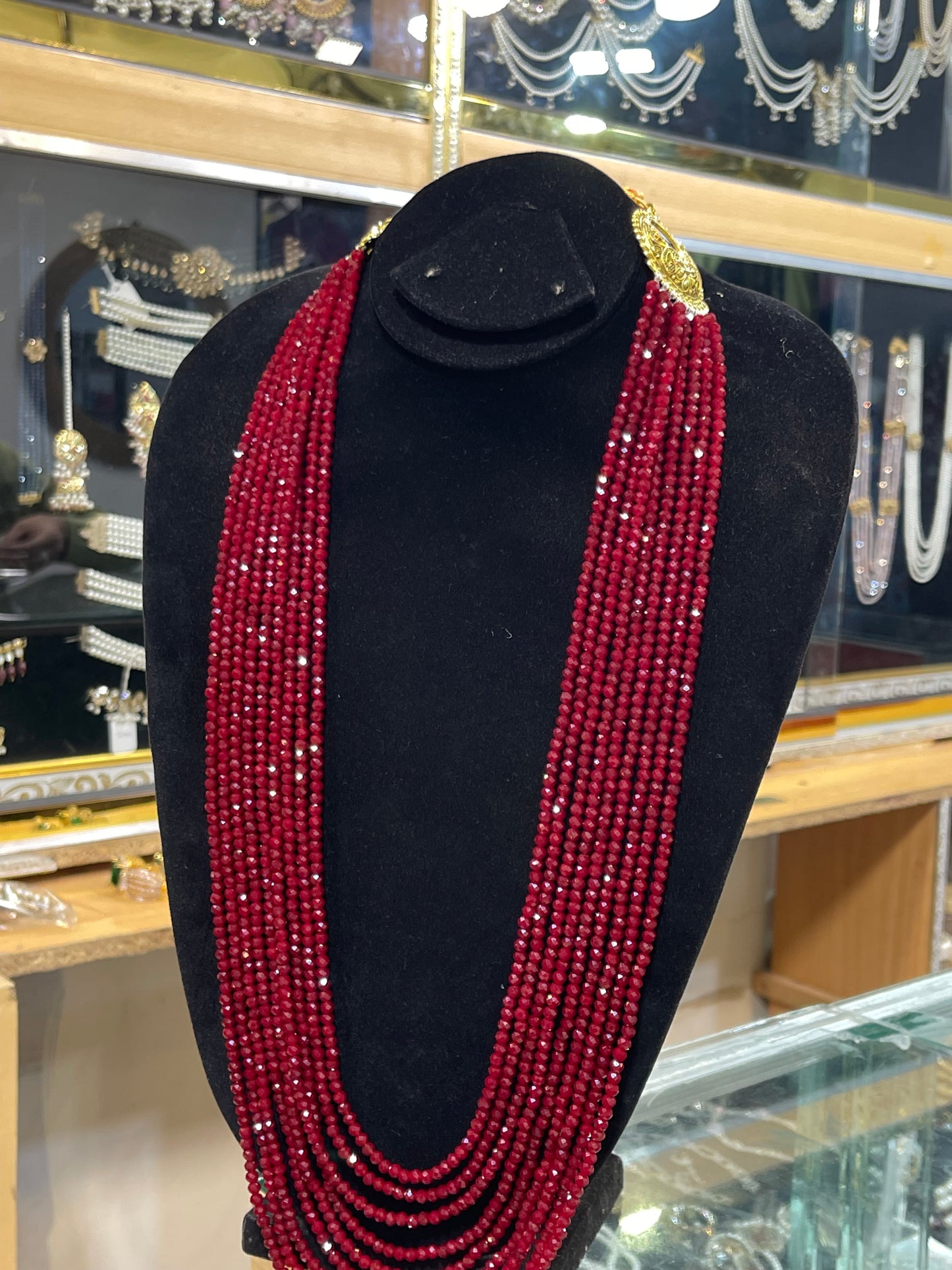 Premium Quality Stylish 9 layers | Elegant Luxury Maala Necklace for Women | Jhaverys Jewellery | Trending jewellery of pakistan