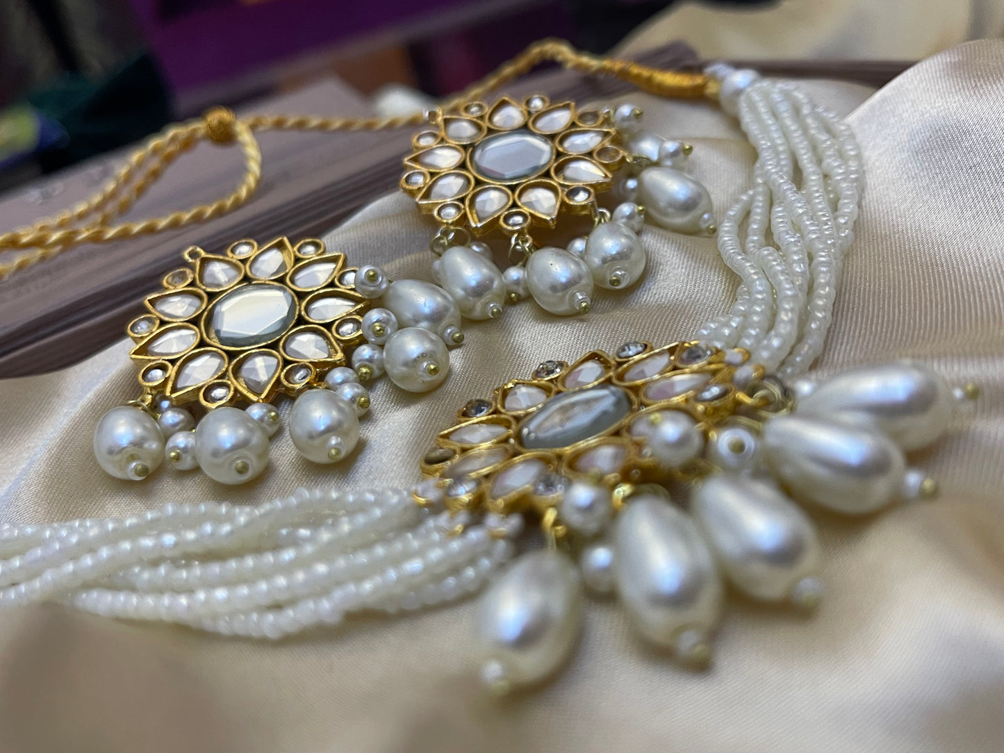 Kundan Jaipuri Choker Set
