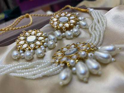 Kundan Jaipuri Choker Set
