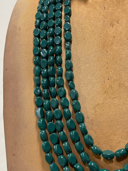 Kundan long mala and Earrings