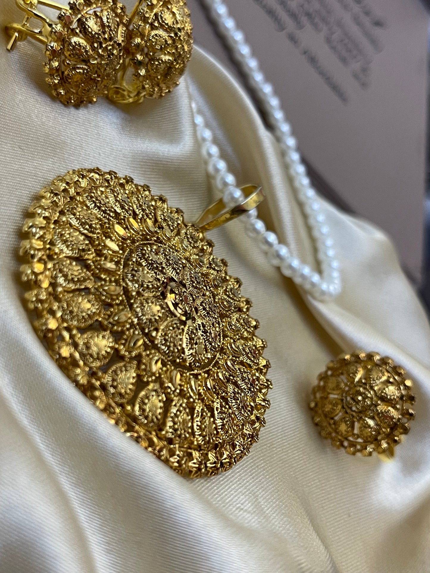22KT Pure Gold Plated,Combo Set