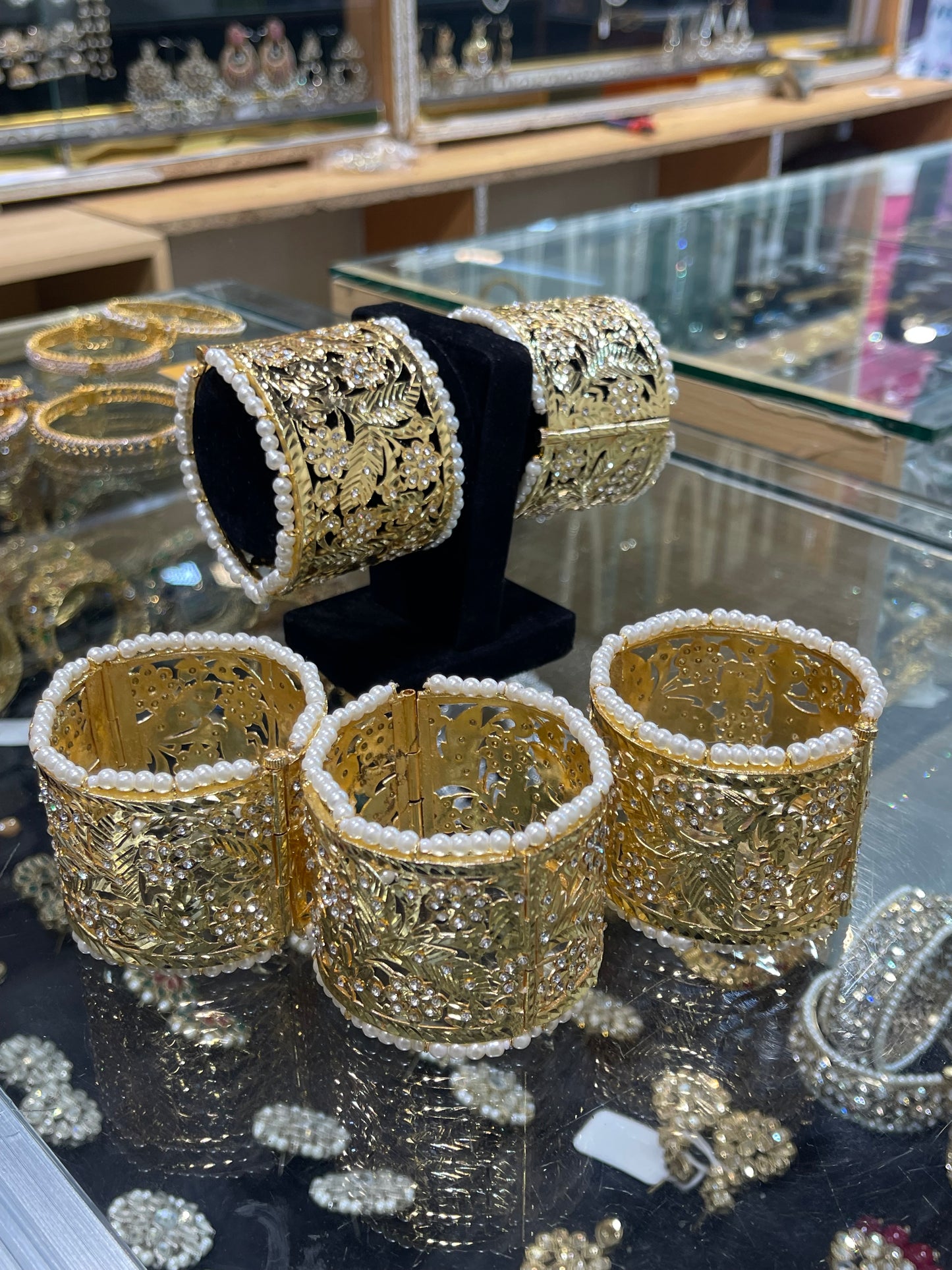 Hyderabadi Designer Wear Stylish Bangles Single PC