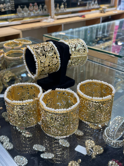 Hyderabadi Designer Wear Stylish Bangles Single PC