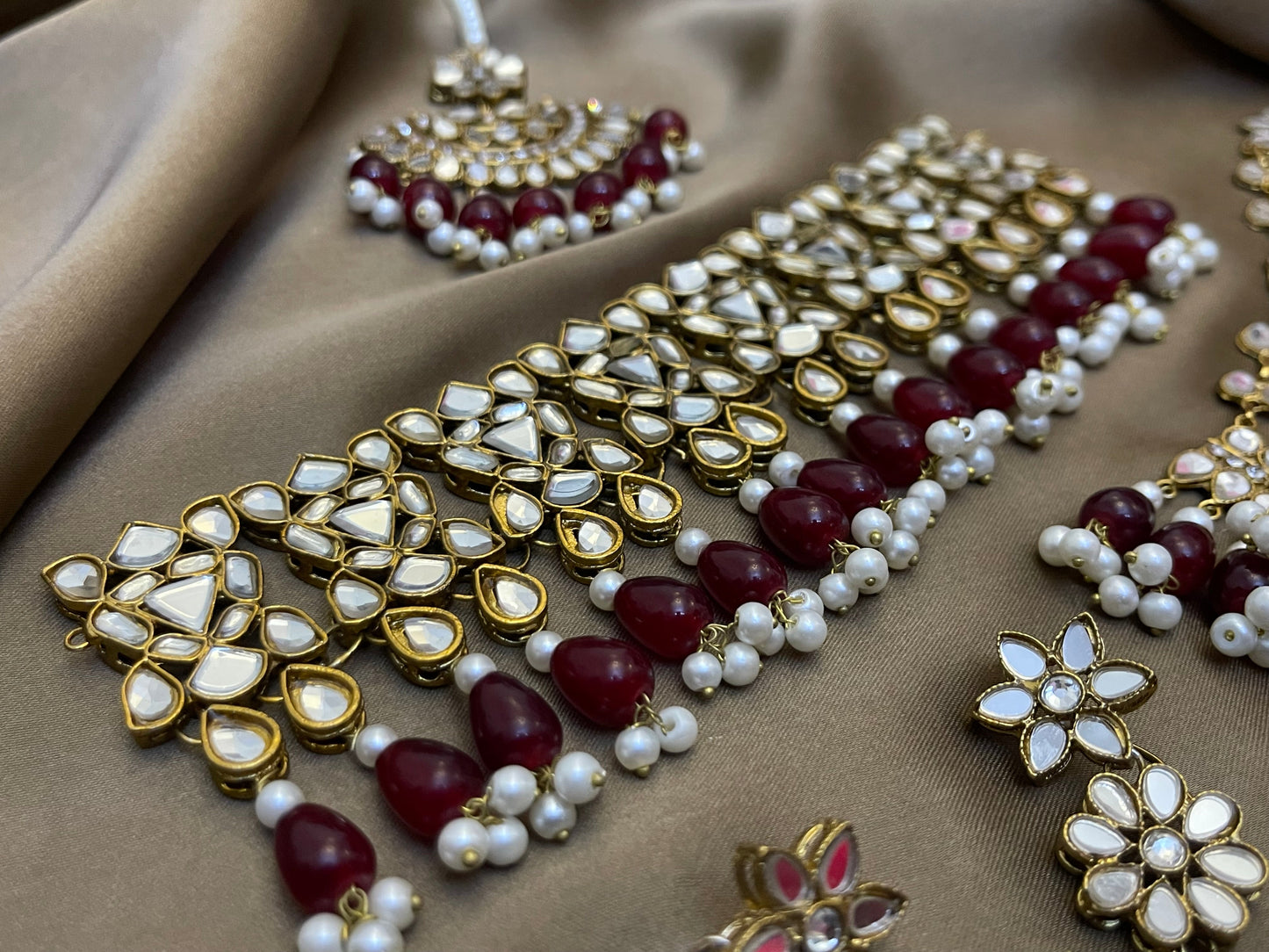 Kundan Rani choker Set