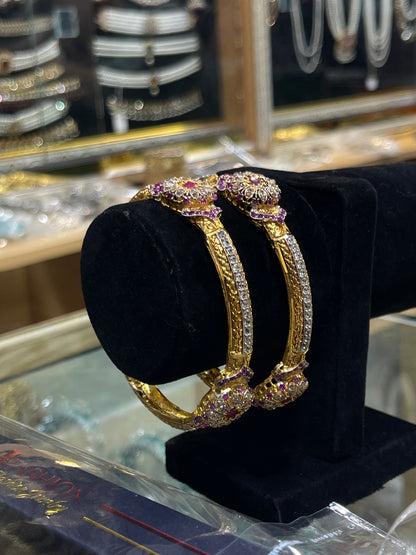 22KT Gold plated Bangles