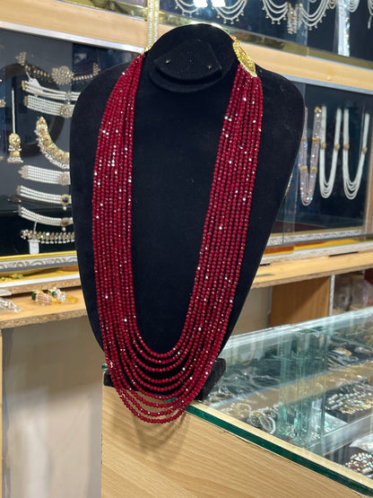 Premium Quality Stylish 9 layers | Elegant Luxury Maala Necklace for Women | Jhaverys Jewellery | Trending jewellery of pakistan