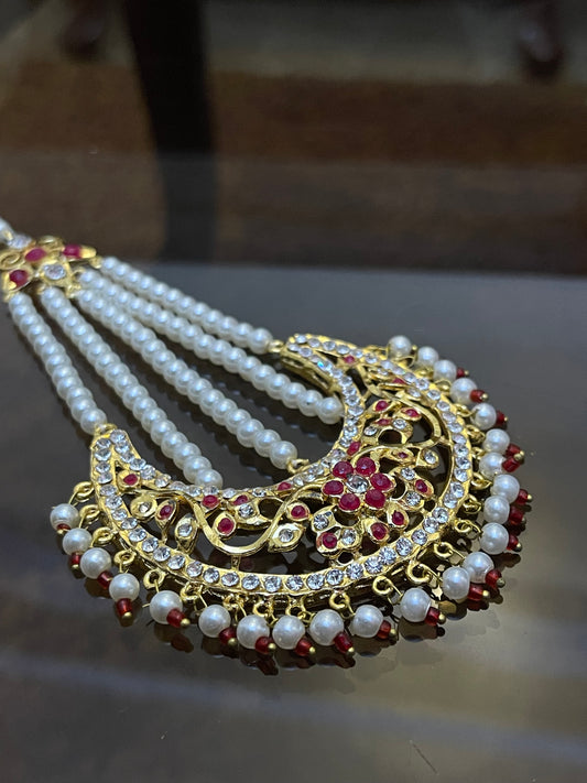 Traditional Bridal Jhoomar for Women | Pakistani Wedding Jewelry | Jhaverys Jewellery