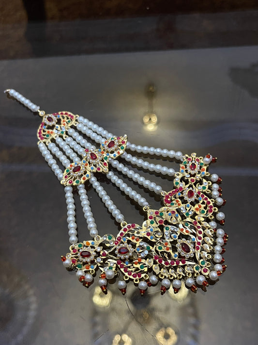 Traditional Bridal Jhoomar for Women | Pakistani Wedding Jewelry | Jhaverys Jewellery