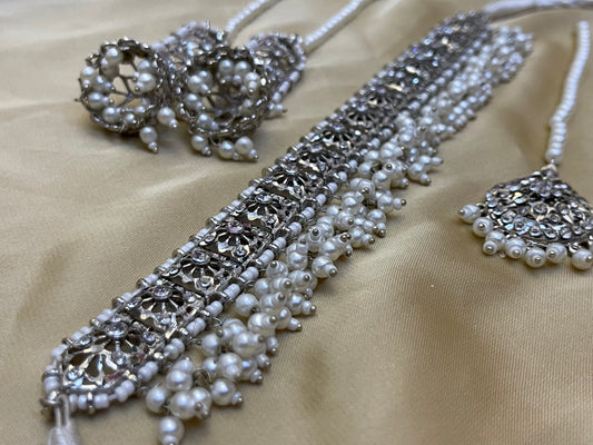 Traditional Hyderabadi Choker Set | Bridal & Wedding Jewellery | Jhaverys Jewellery
