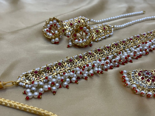 Traditional Hyderabadi Choker Set | Bridal & Wedding Jewellery | Jhaverys Jewellery