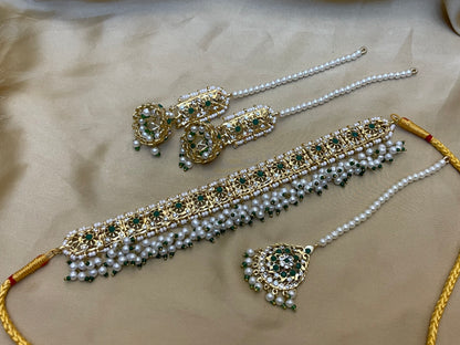 Traditional Hyderabadi Choker Set | Bridal & Wedding Jewellery | Jhaverys Jewellery