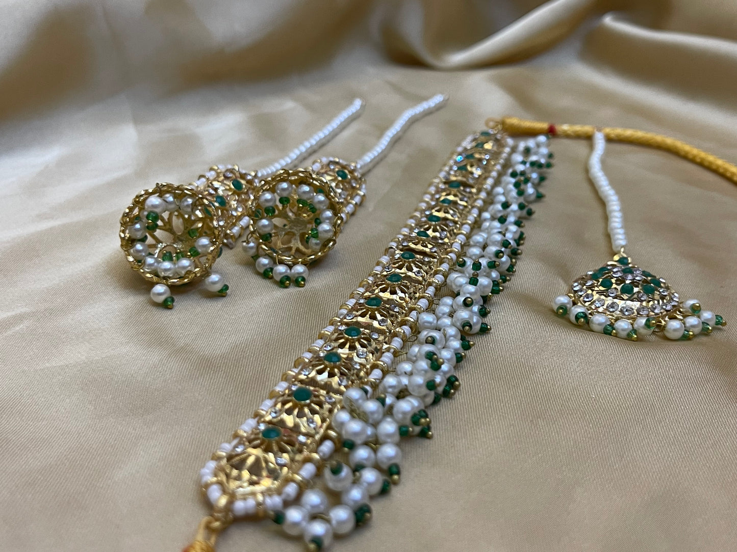 Traditional Hyderabadi Choker Set | Bridal & Wedding Jewellery | Jhaverys Jewellery