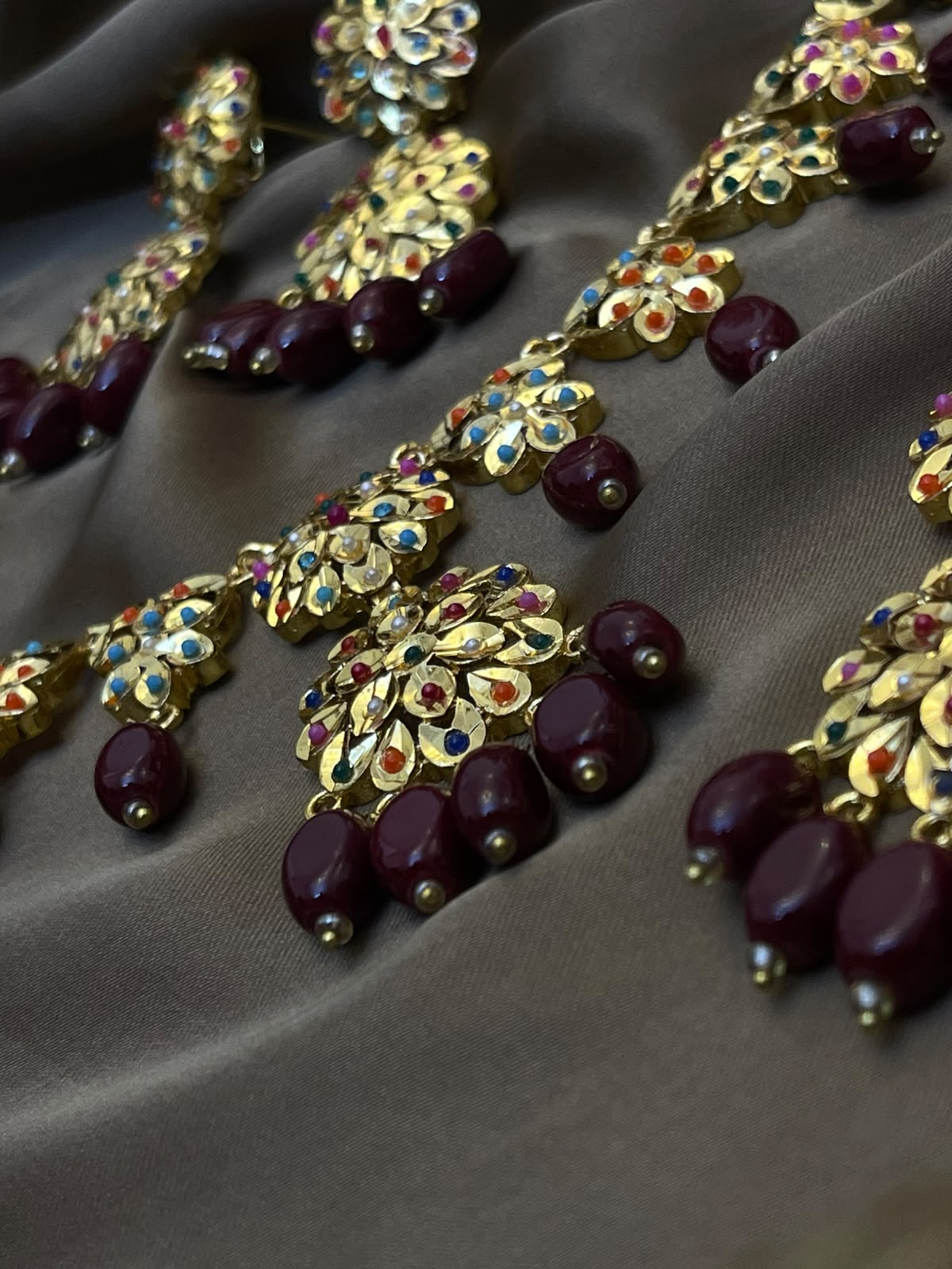 Traditional Multi Necklace  Set